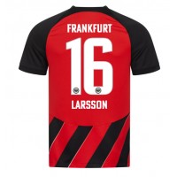 Eintracht Frankfurt Hugo Larsson #16 Domaci Dres 2023-24 Kratak Rukav